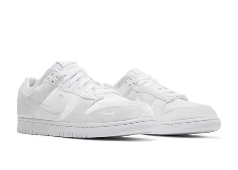 dsm nike dunks|Nike Dunk Low Dover Street Market Triple White Velvet .